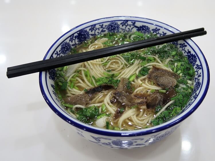 Lanzhou beef noodles